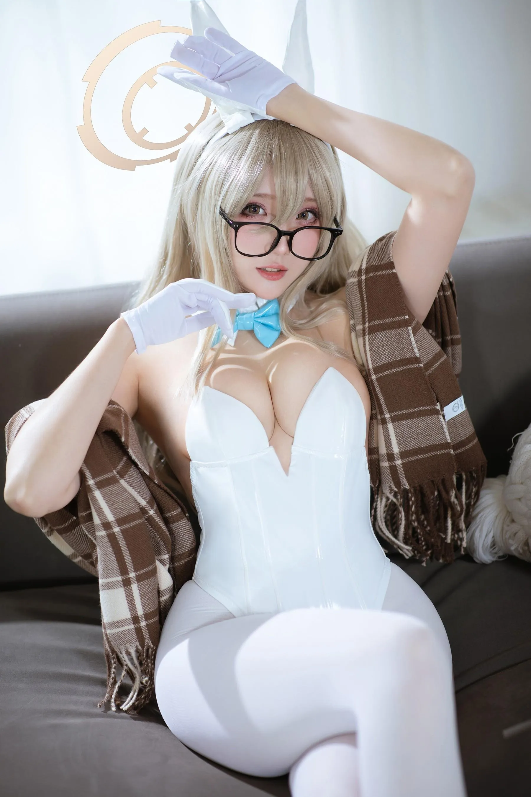 Momoko葵葵 – NO.29 瓜希酱 BA兔女郎cos双人本 [90P]插图7